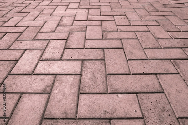 Obraz Closeup paving slabs pattern