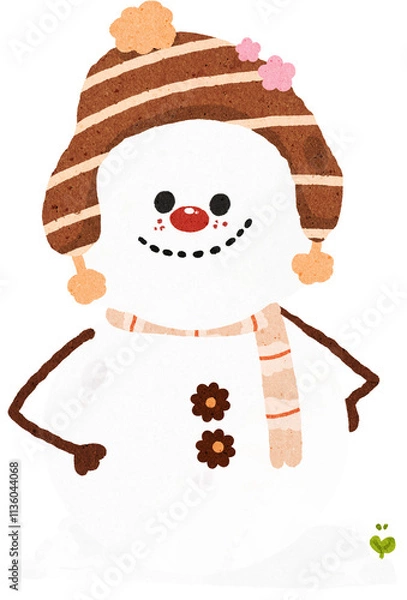 Obraz Snowman