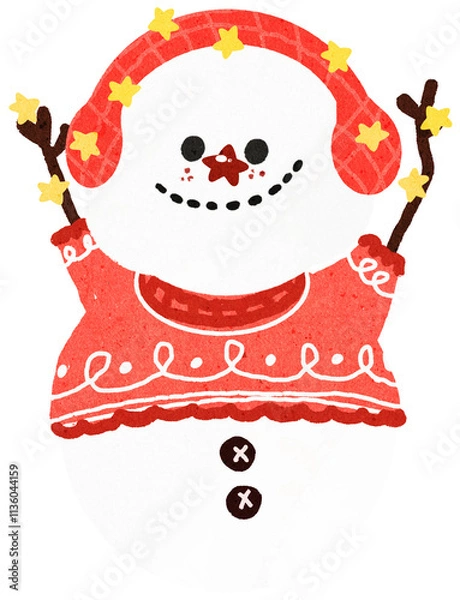 Fototapeta Snowman