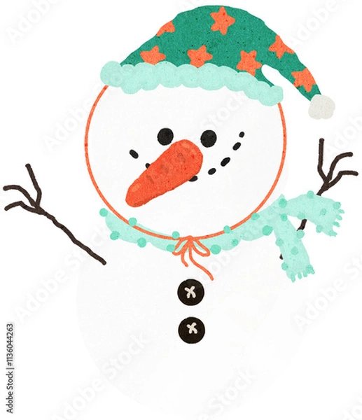 Fototapeta Snowman