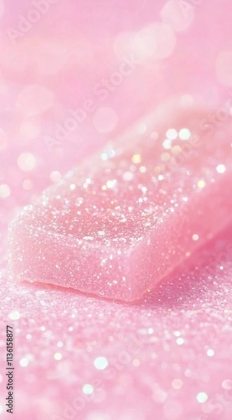 Fototapeta Pink Glitter Sparkle Background Texture Abstract