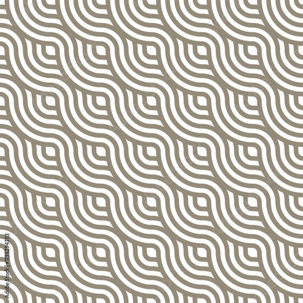 Fototapeta Circular curve Geometric Patterns – Versatile Vector Graphics