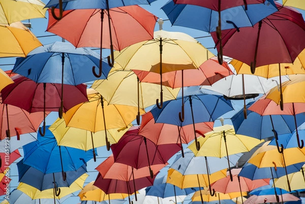 Fototapeta Colorful umbrellas