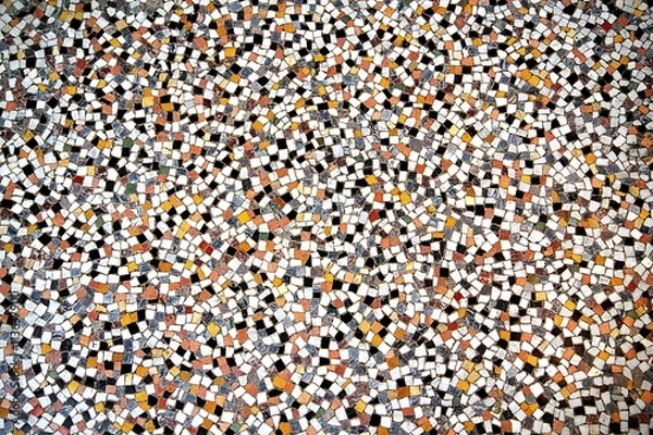 Obraz Abstract pattern of small mosaic tiles