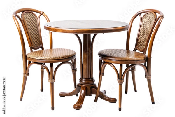 Obraz two chairs and table