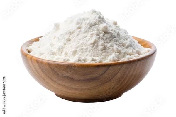 Fototapeta flour in a bowl