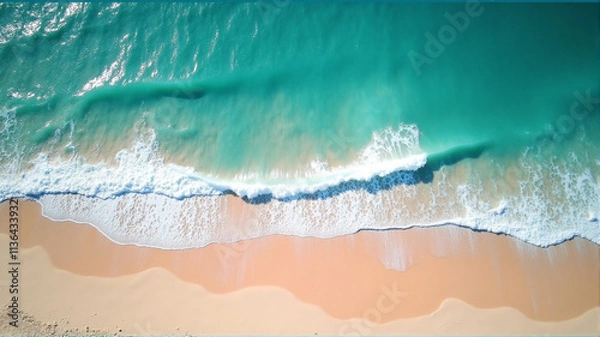 Obraz blue background