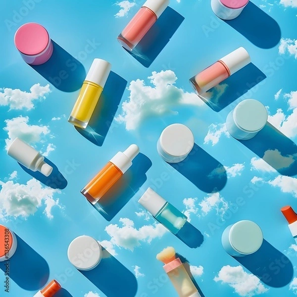 Fototapeta background with pills