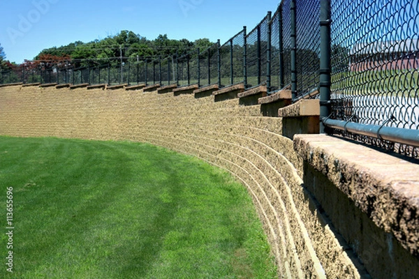 Obraz retaining wall
