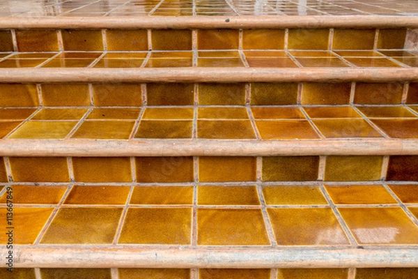 Obraz Concrete Tile Staircase