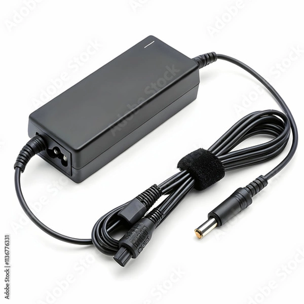 Obraz A laptop power adapter provides electrical power to a laptop, converting