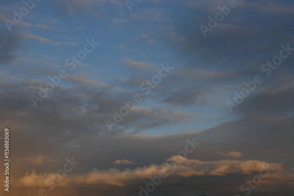 Fototapeta clouds in the sky