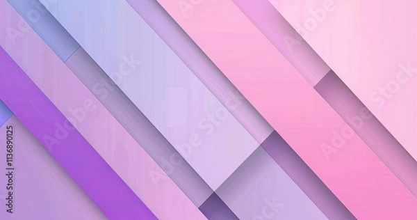 Fototapeta Abstract geometric design with gradient colors and layered shapes.