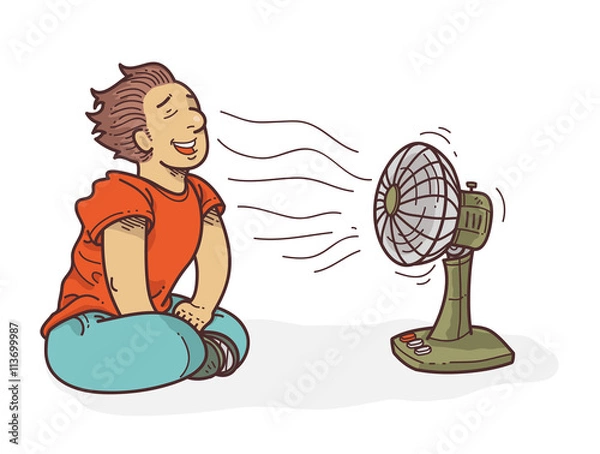 Fototapeta Cooling off