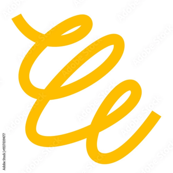 Fototapeta Fun Colorful Line Doodle Shapes