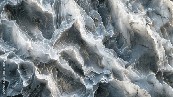 Fototapeta ice on the water