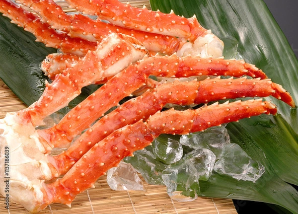 Obraz タラバ肩付き脚