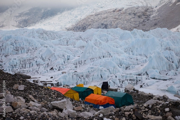 Obraz Khumbu ice fall
