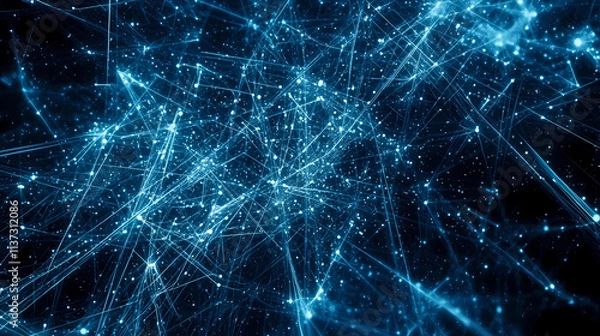 Fototapeta high-speed internet network bigdata transfer with Cloud system integration