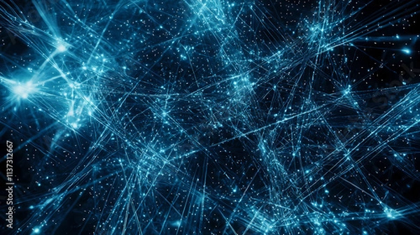 Fototapeta high-speed internet network bigdata transfer with Cloud system integration