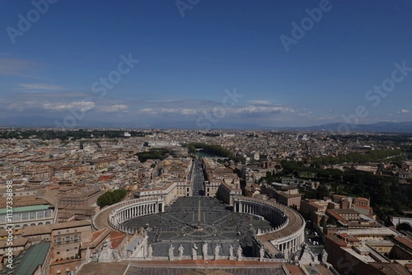 Fototapeta view of Vatican