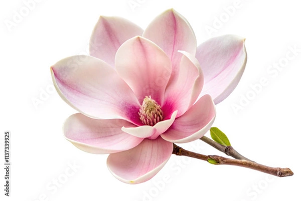 Obraz magnolia flower isolated on white