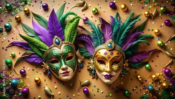 Obraz mardi gras mask