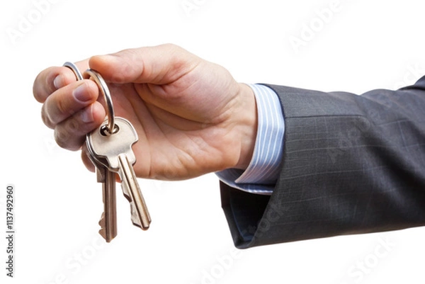 Obraz hand holding a key
