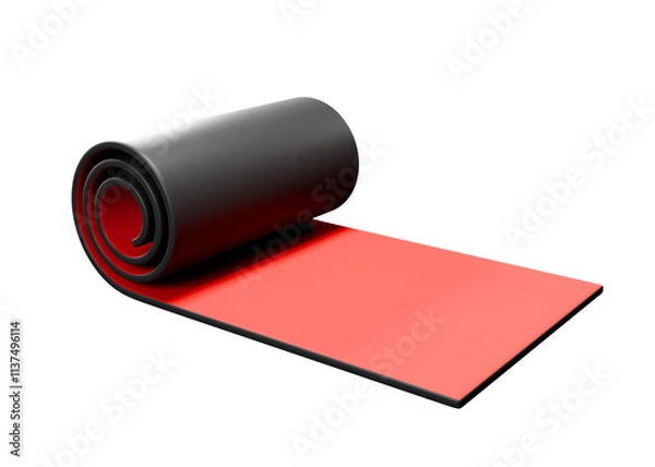 Obraz 3D low poly gym equipment icon