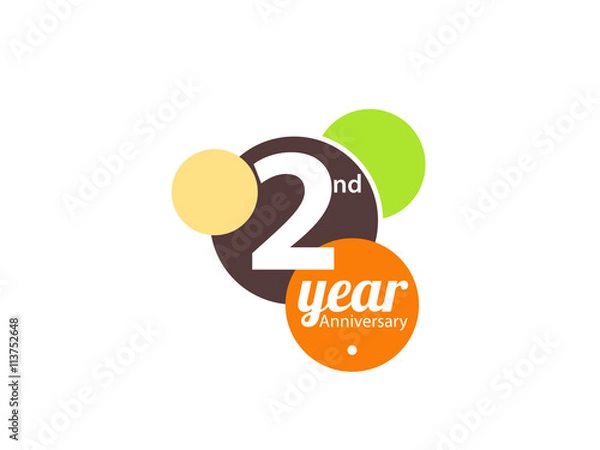 Obraz Anniversary Logo