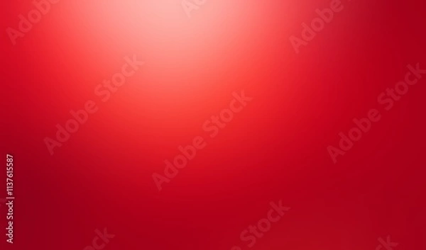 Fototapeta Vibrant red polished background. Blur silky texture. Classical empty backdrop for Xmas or Valentine's Day illustration.