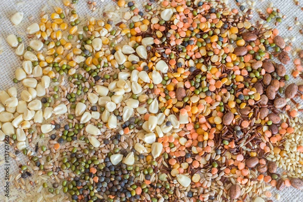 Obraz Grains and beans