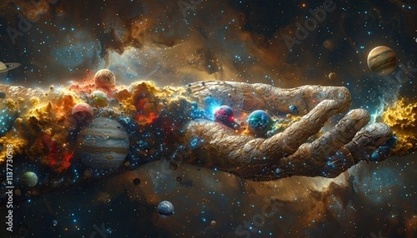 Fototapeta scene with space