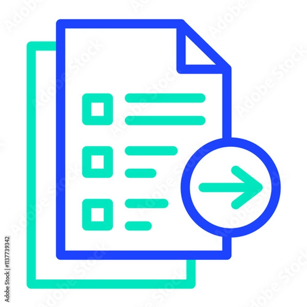 Fototapeta Files sending Vector Icon Design Illustration