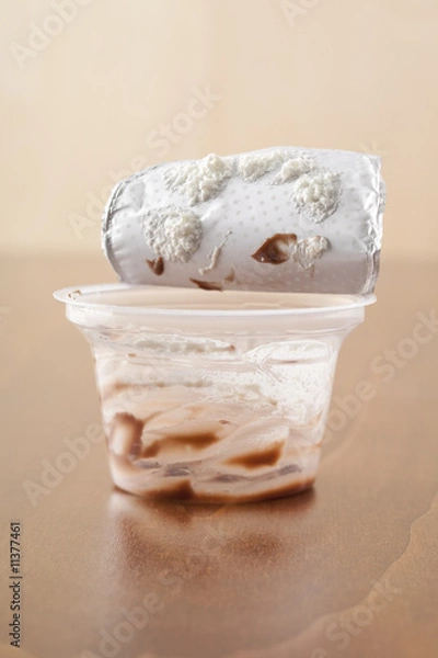 Obraz Becher Schokoladenpudding