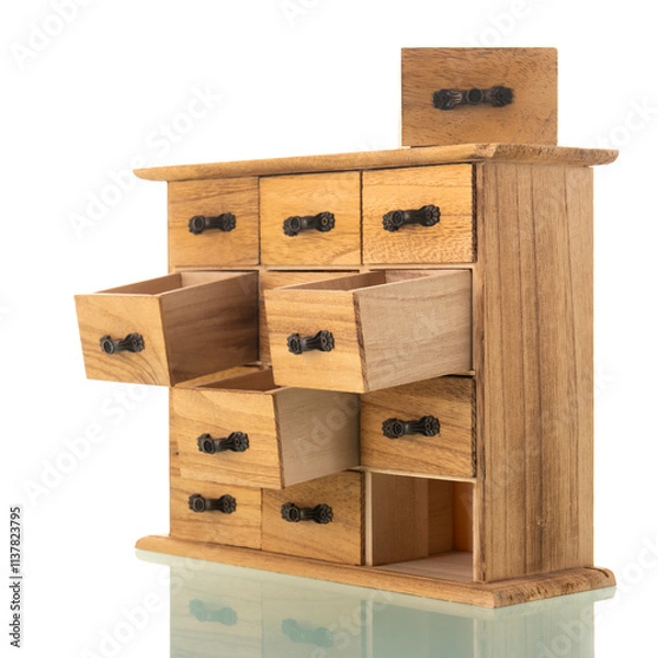 Fototapeta chest of drawers