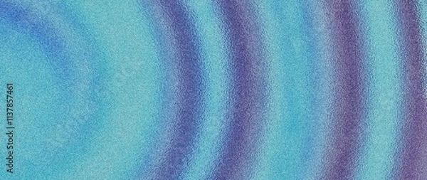 Fototapeta Textured Blue Gradient with Abstract Wave Patterns