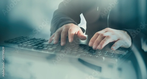 Obraz New technology work conception