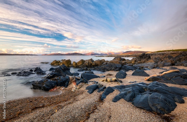 Obraz Island Beach Sunset.