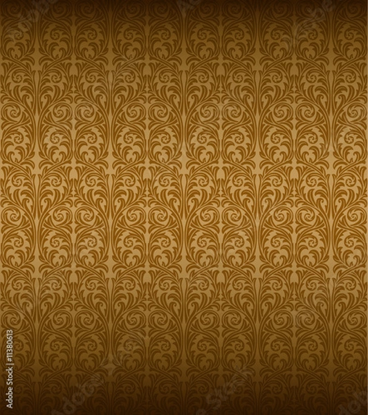 Obraz Seamless Baroque Wallpaper