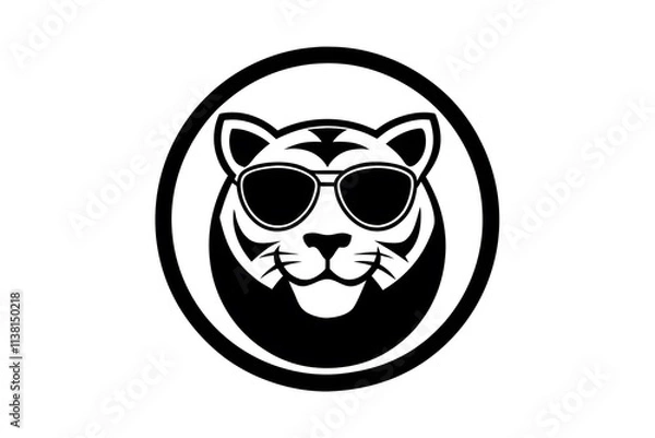 Obraz tiger head icon