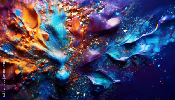 Obraz Close-Up of a Creative Artwork