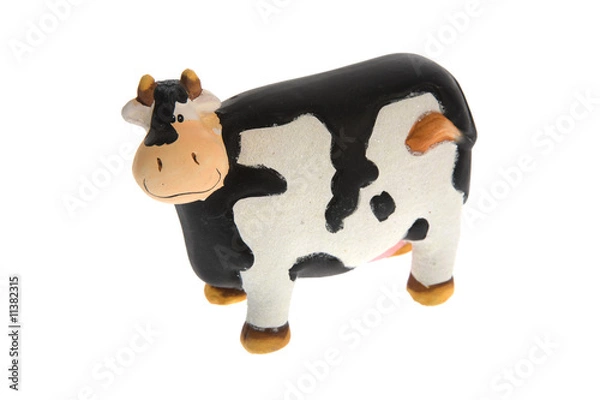 Obraz crazy toy cow