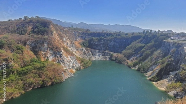 Obraz lake in the mountains