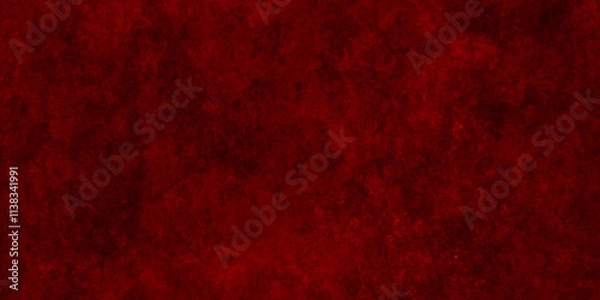 Obraz Abstract background with red grunge concrete plaster paint dust wall texture. red marble texture. old vintage red paper texture. vintage old rough concrete stone paint wall background.