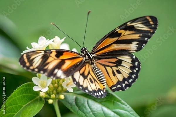 Obraz butterfly on a flower