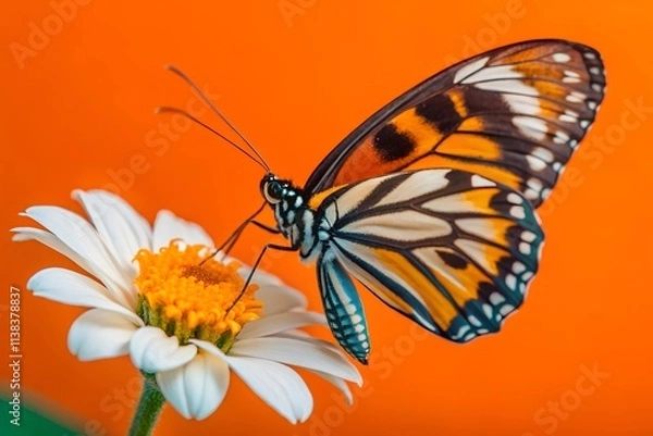 Obraz Butterfly on a flower
