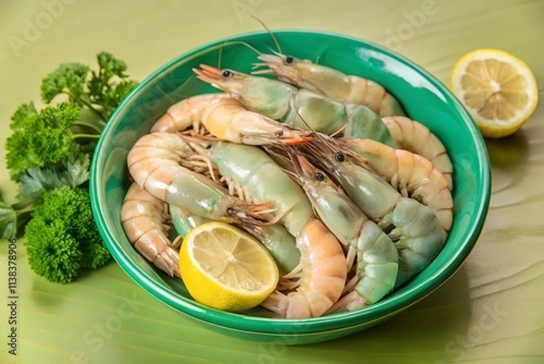Obraz Prawn on a plate