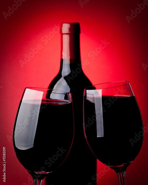 Obraz Red wine