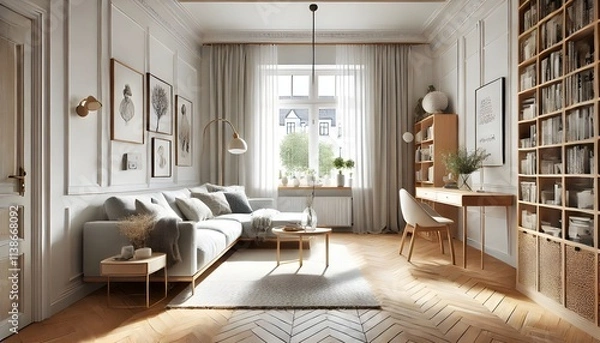 Fototapeta Scenic Elegance with Modern Touch
